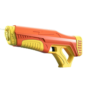 تفنگ اسباب بازی آب پاش شارژی نارنجی Electric Water Gun_اسباب بازی